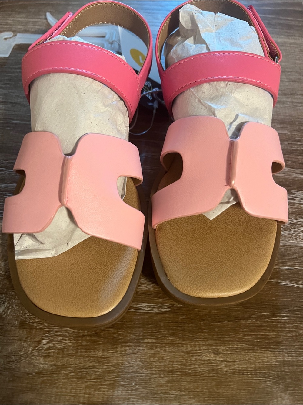 Art Class NWT Auden Multi Pink Sandals size 1 - Picture 2 of 8
